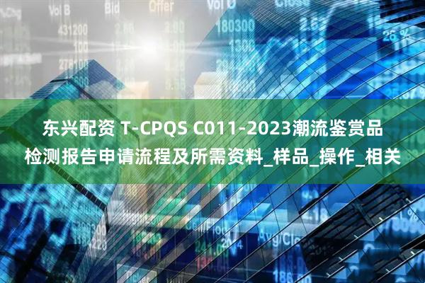 东兴配资 T-CPQS C011-2023潮流鉴赏品检测报告申请流程及所需资料_样品_操作_相关